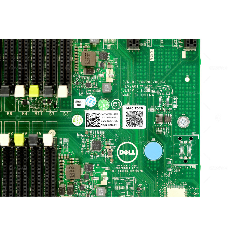 3GCPM  DELL SYSTEM BOARD SOCKET LGA1151 FOR POWEREDGE T620 V5